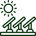 Ícone Seguro para Painéis Solares e Fotovoltaicos